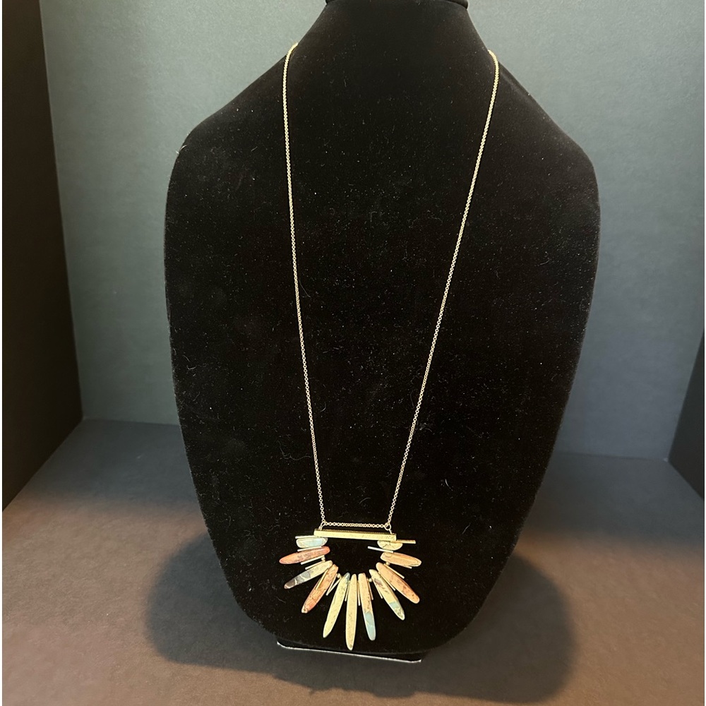 Alter’d State Natural Stone Adjustable Necklace